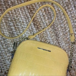 Steve Madden mustard yellow crossbody purse